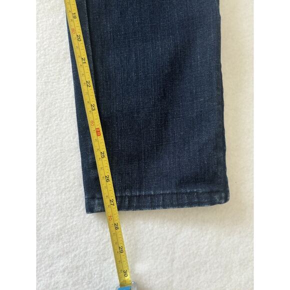 J Brand Jeans Womens 30 Dark Blue The Deal Skinny Leg Zip Ankle Denim - Picture 6 of 9